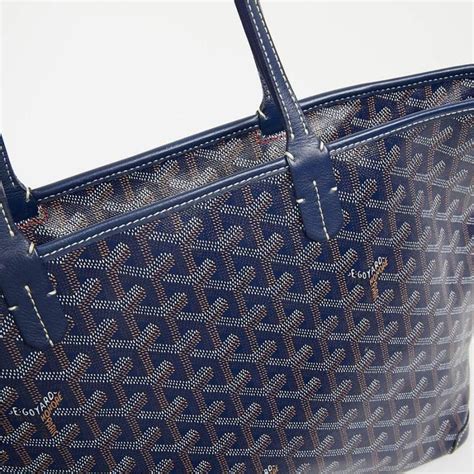 goyard blue bag|blue Goyard backpack.